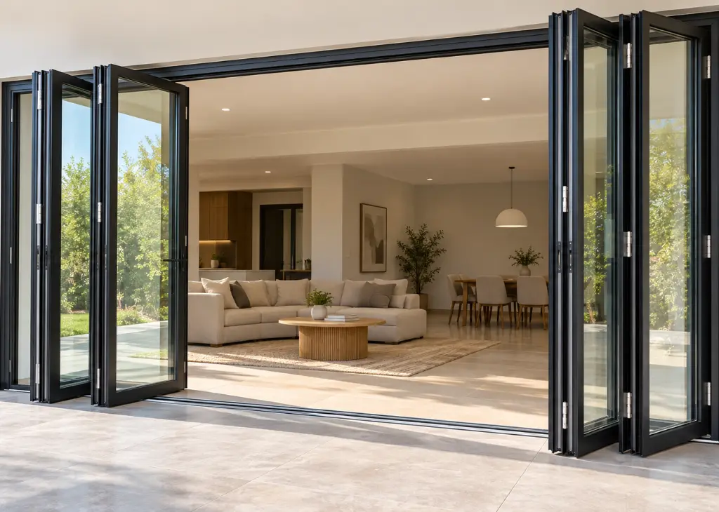 Aluminium Bi-fold Doors in Egypt