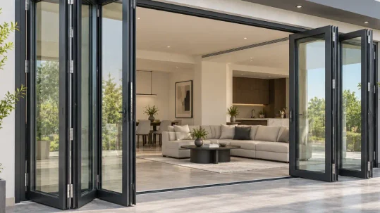 Bi-Folding Glass Doors in Morocco
